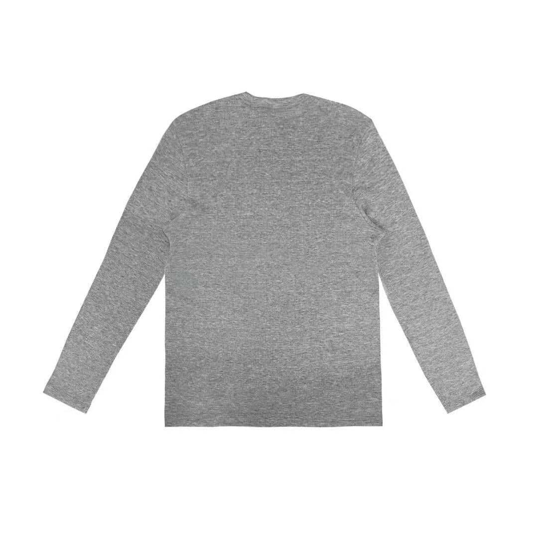 Chrome Hearts CH Letter Waffle Thermal Long Sleeve T-Shirt Tee - SHENGLI ROAD MARKET