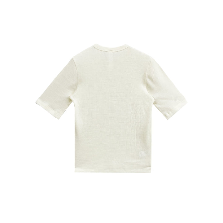 Chrome Hearts CH Letter Waffle Thermal Short Sleeve T-Shirt Tee - SHENGLI ROAD MARKET