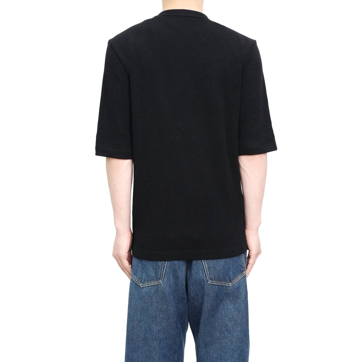 Chrome Hearts CH Letter Waffle Thermal Short Sleeve T-Shirt