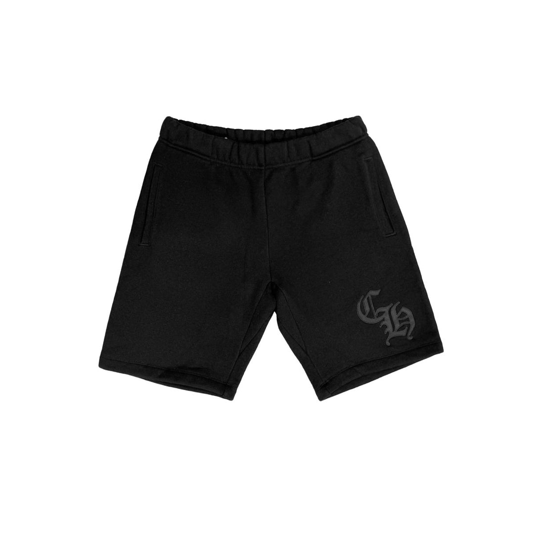 Chrome Hearts CH Logo Black Shorts - SHENGLI ROAD MARKET