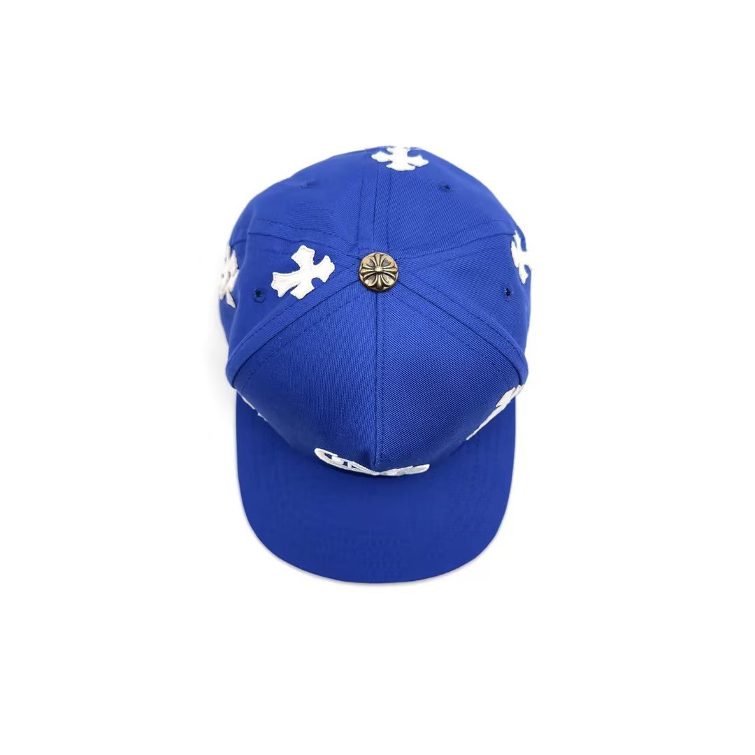 Chrome Hearts CH Logo Cross Patches Baseball Cap - SHENGLI ROAD MARKET