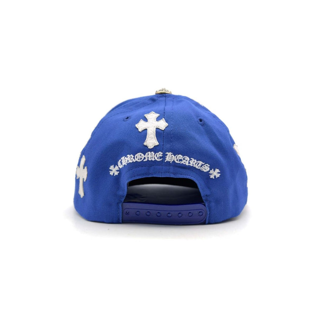 Chrome Hearts CH Logo Cross Patches Baseball Cap - SHENGLI ROAD MARKET