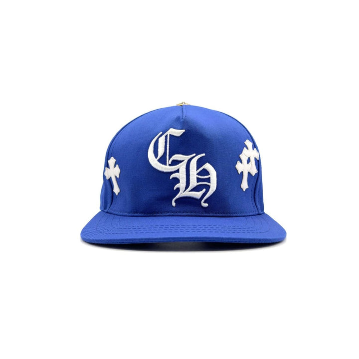 Chrome Hearts CH Logo Cross Patches Baseball Cap - SHENGLI ROAD MARKET