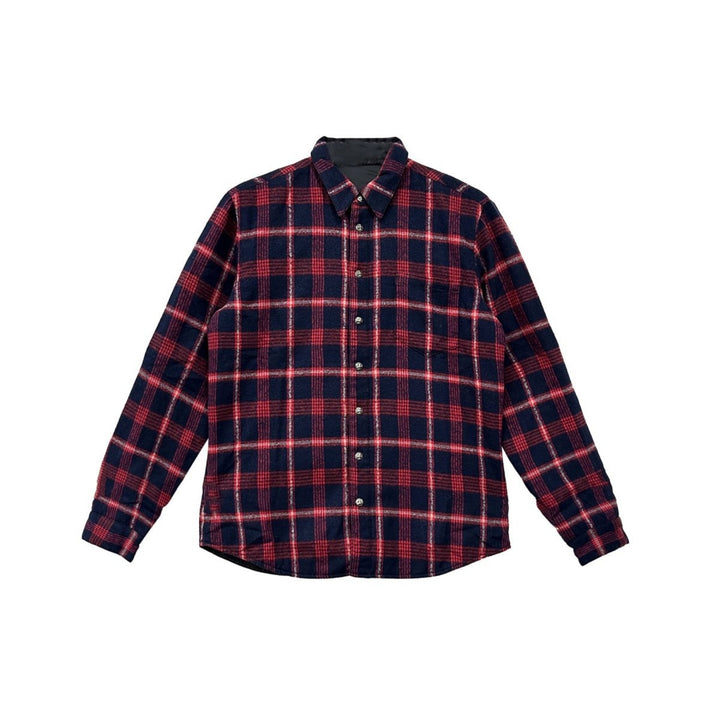 Chrome Hearts 체크 코튼 리버서블 셔츠 재킷