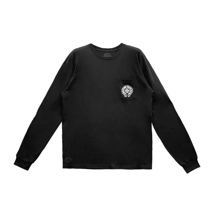 Chrome Hearts Chengdu Exclusive Horseshoe Floral Long Sleeve Tee - SHENGLI ROAD MARKET