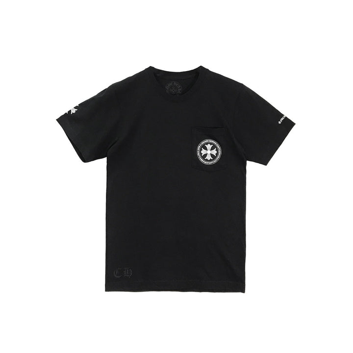 Chrome Hearts Circle Scroll Cross Short Sleeve Tee - SHENGLI ROAD MARKET