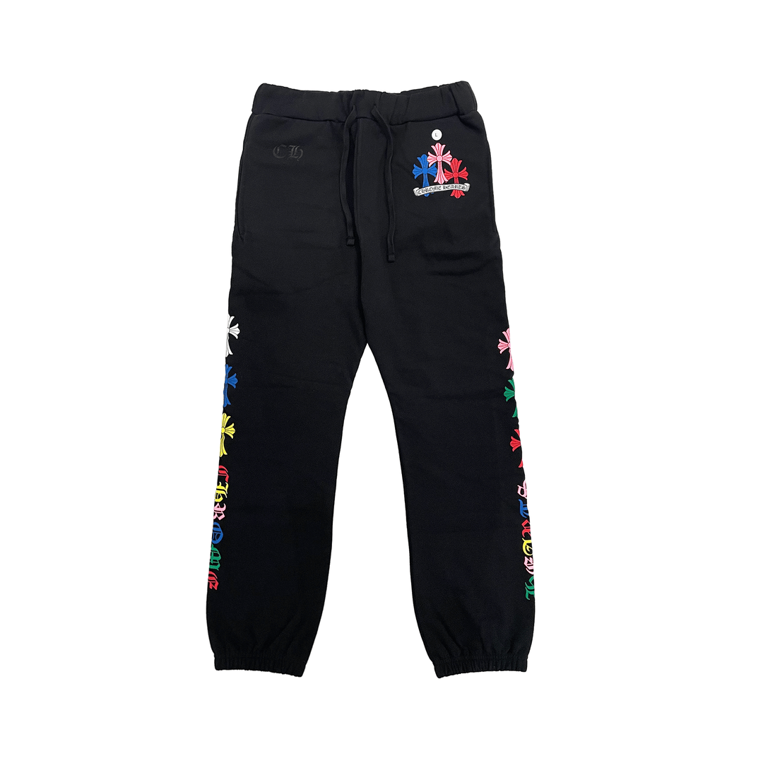 Chrome Hearts Color Cross Logo Pants - SHENGLI ROAD MARKET