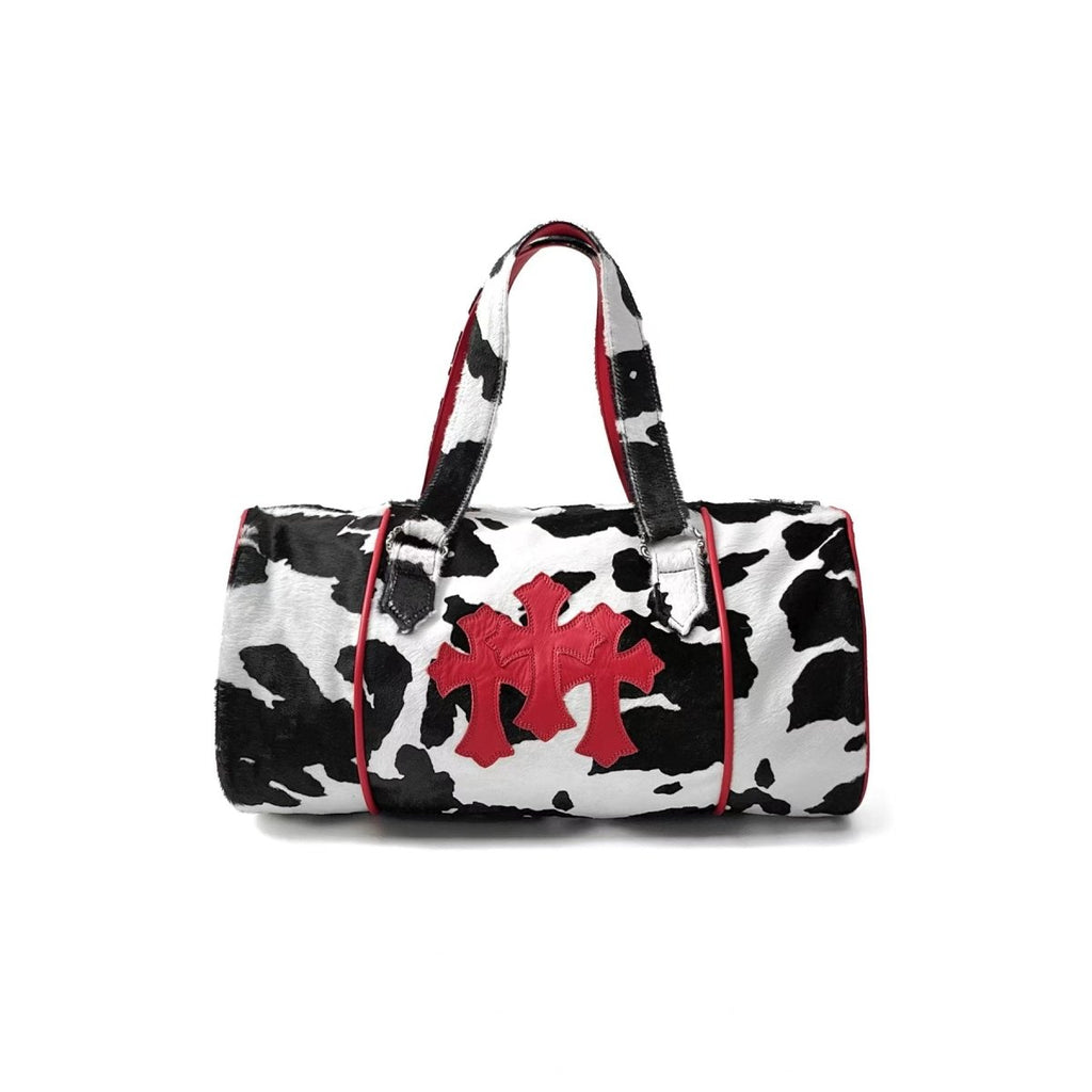 Chrome Hearts Cross Patch Boston Mini Duffle Bag - SRM