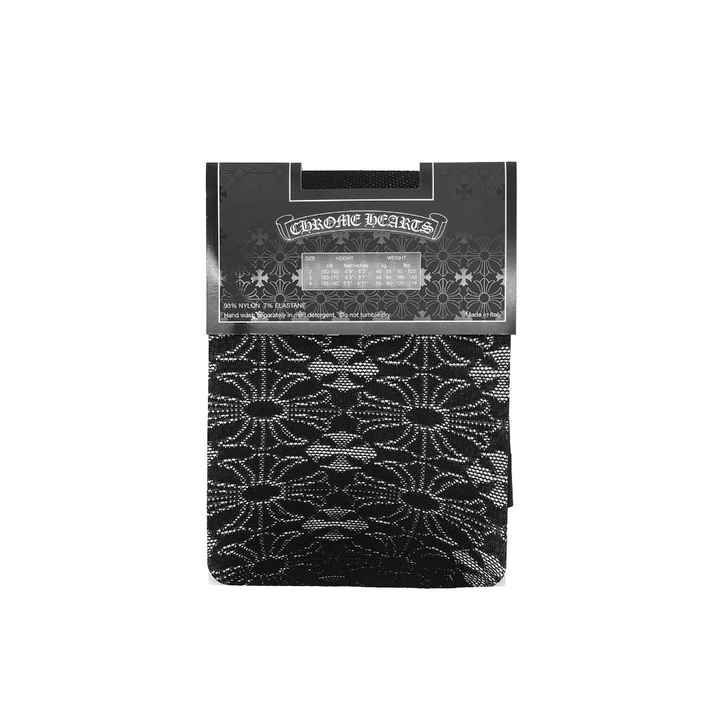 Chrome Hearts Cross Black Stocking Hosiery - SHENGLI ROAD MARKET