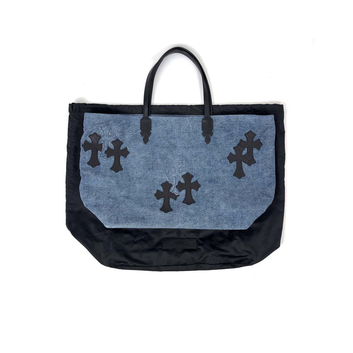 Chrome Hearts Cross Leather Denim Bag - SHENGLI ROAD MARKET