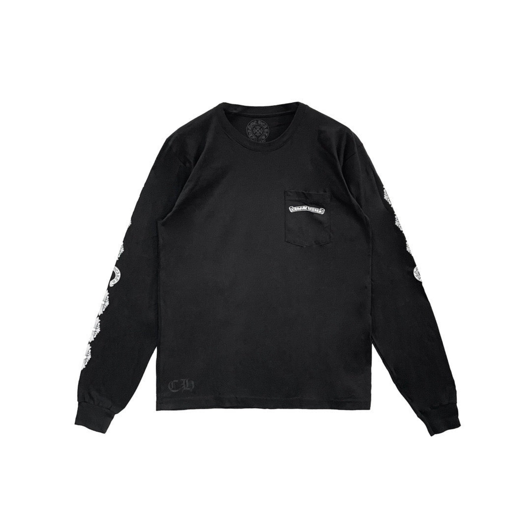 Chrome Hearts Cross Logo Long Sleeve T-Shirt Tee - SRM – SHENGLI
