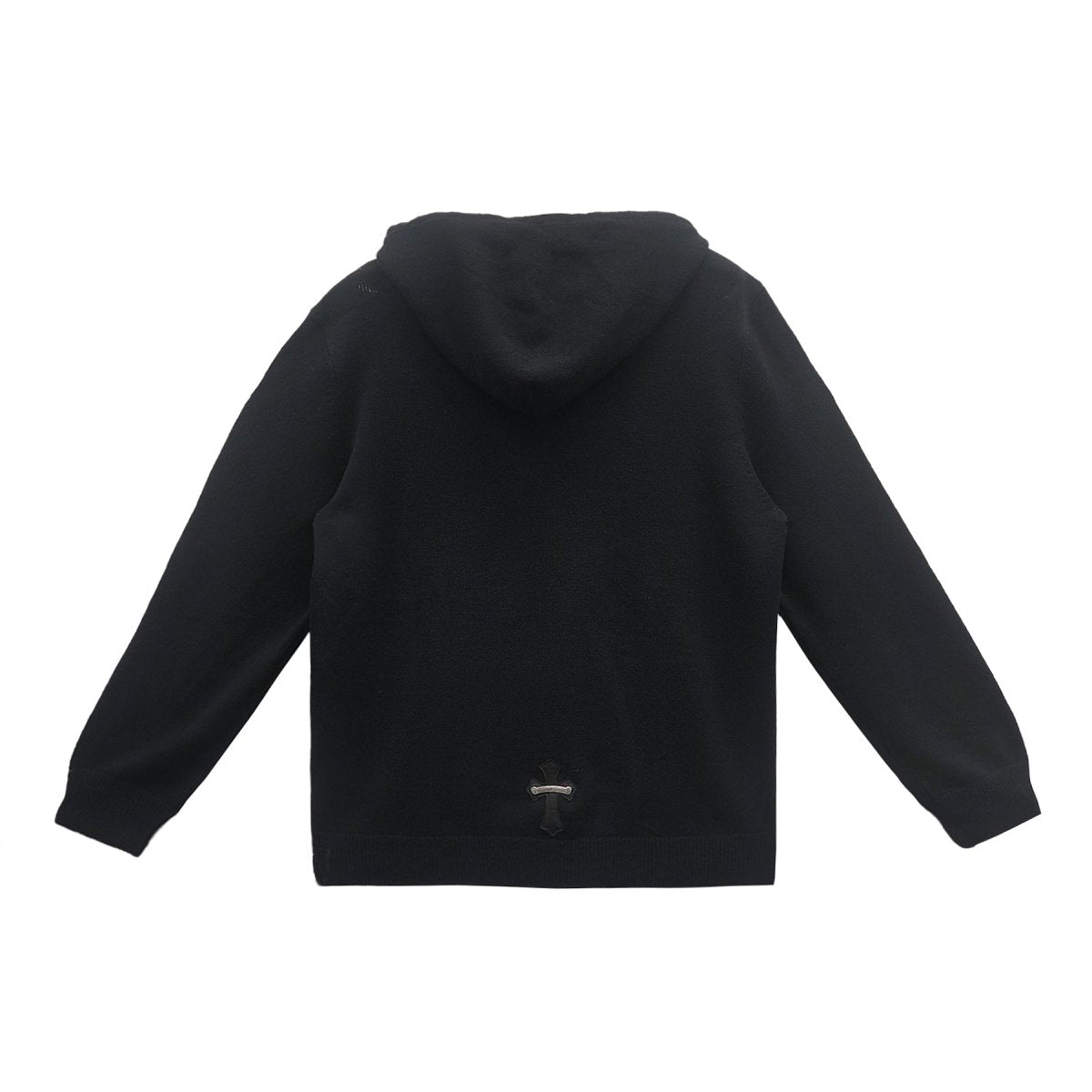 Chrome Hearts Cross Patch Cashmere Pullover Hoodie - SHENGLI ROAD MARKET