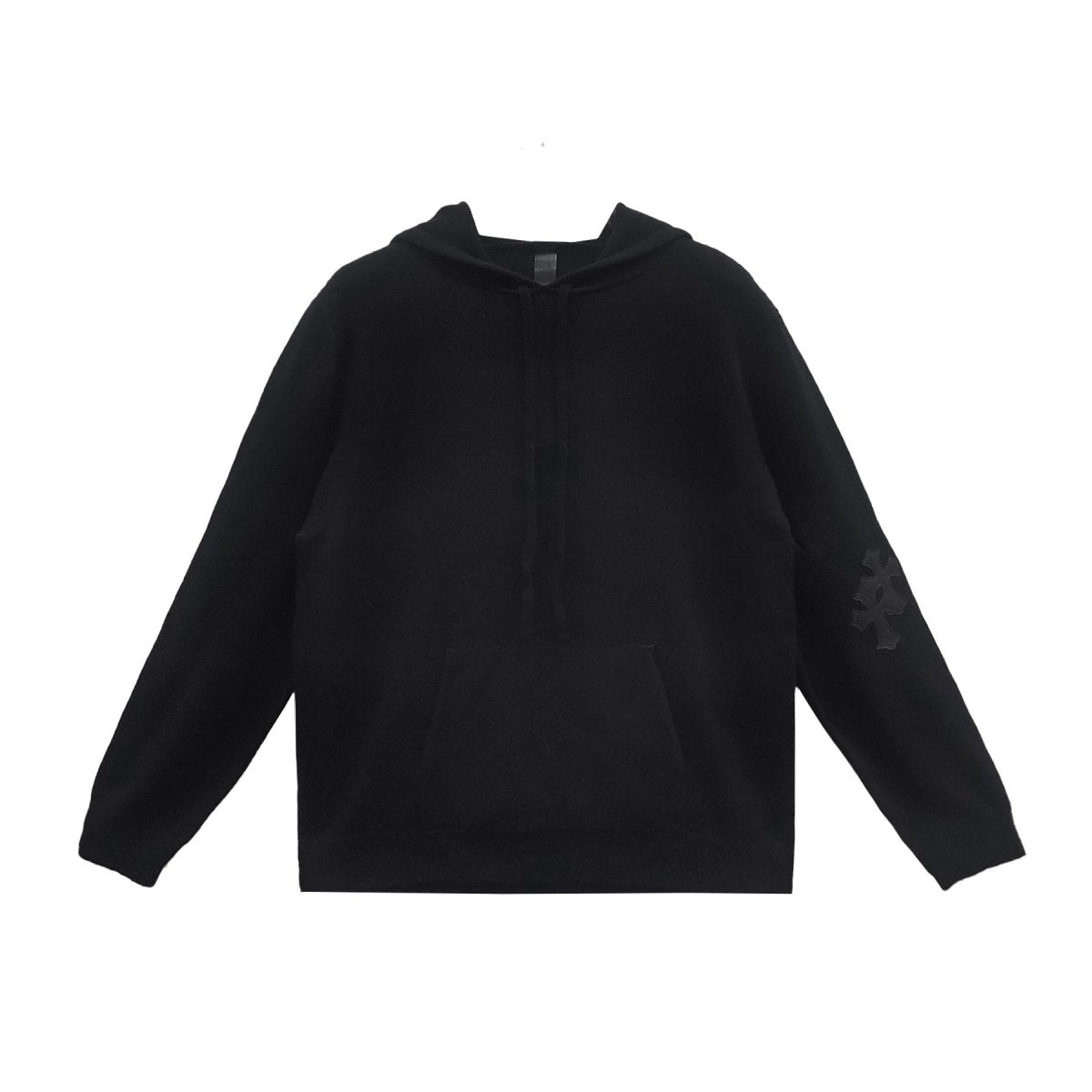 Chrome Hearts Cross Patch Cashmere Pullover Hoodie - SHENGLI ROAD MARKET