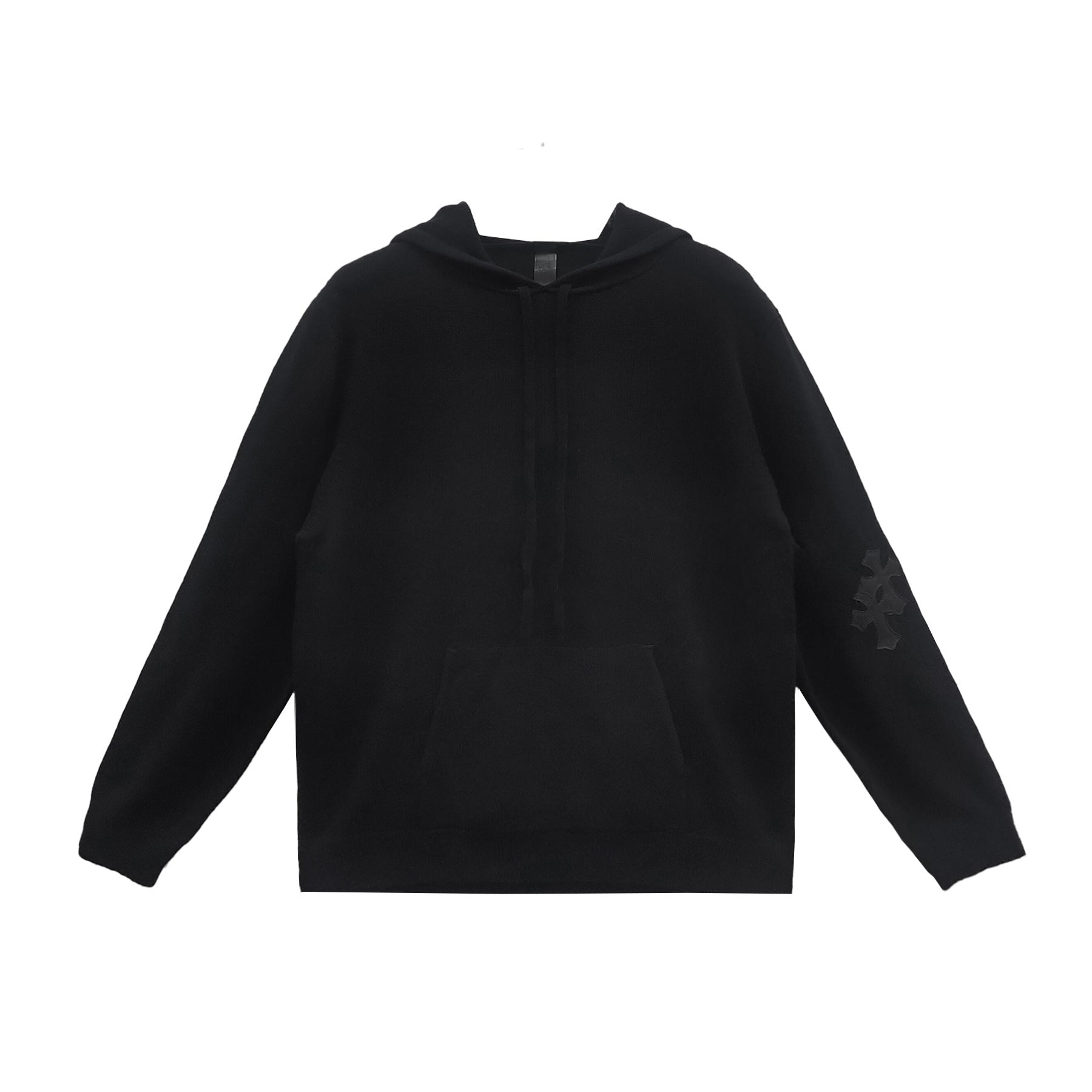 Chrome Hearts Cross Patch Cashmere Pullover Hoodie - SRM – SHENGLI
