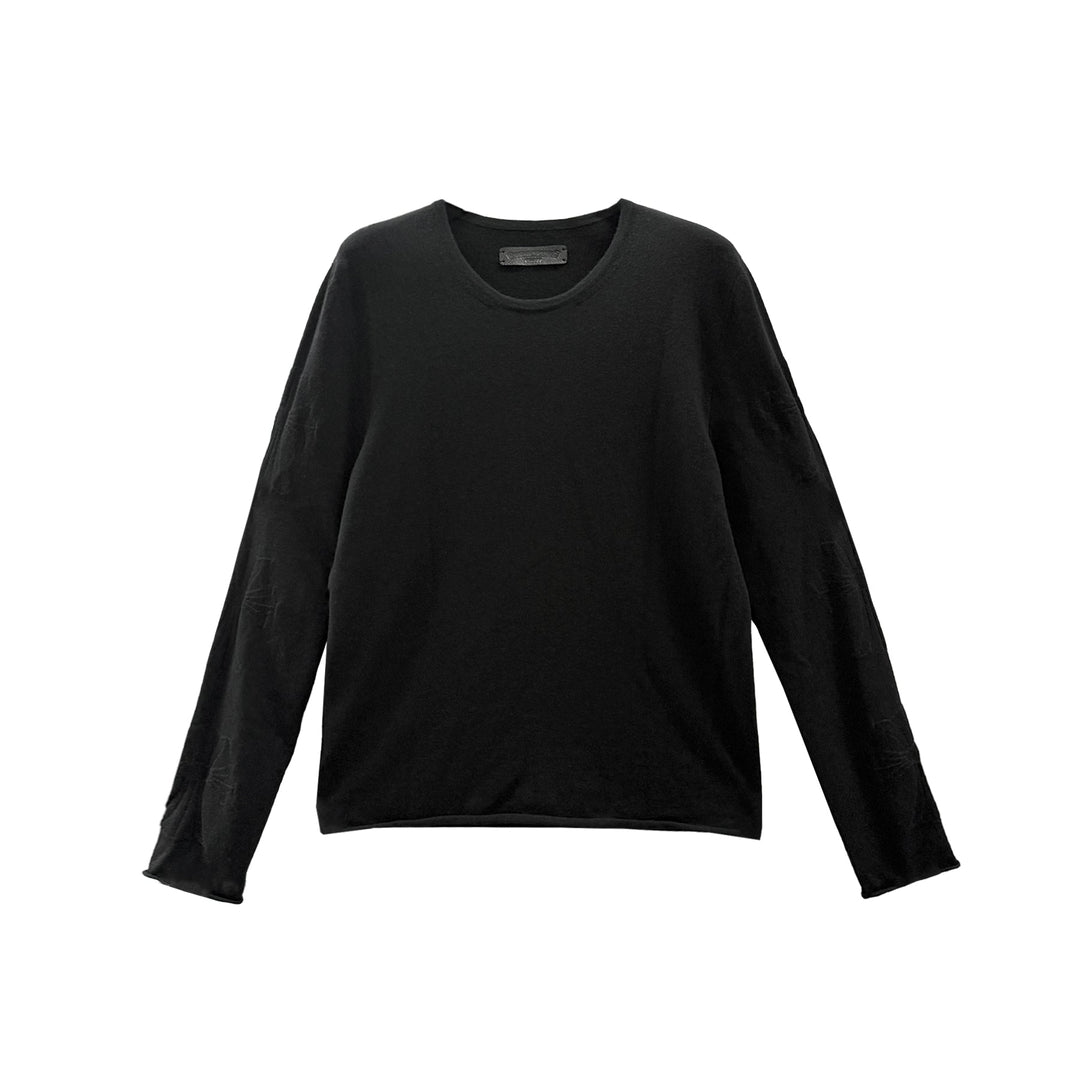 Chrome Hearts Cross Patch Cashmere Sweater - SHENGLI ROAD MARKET
