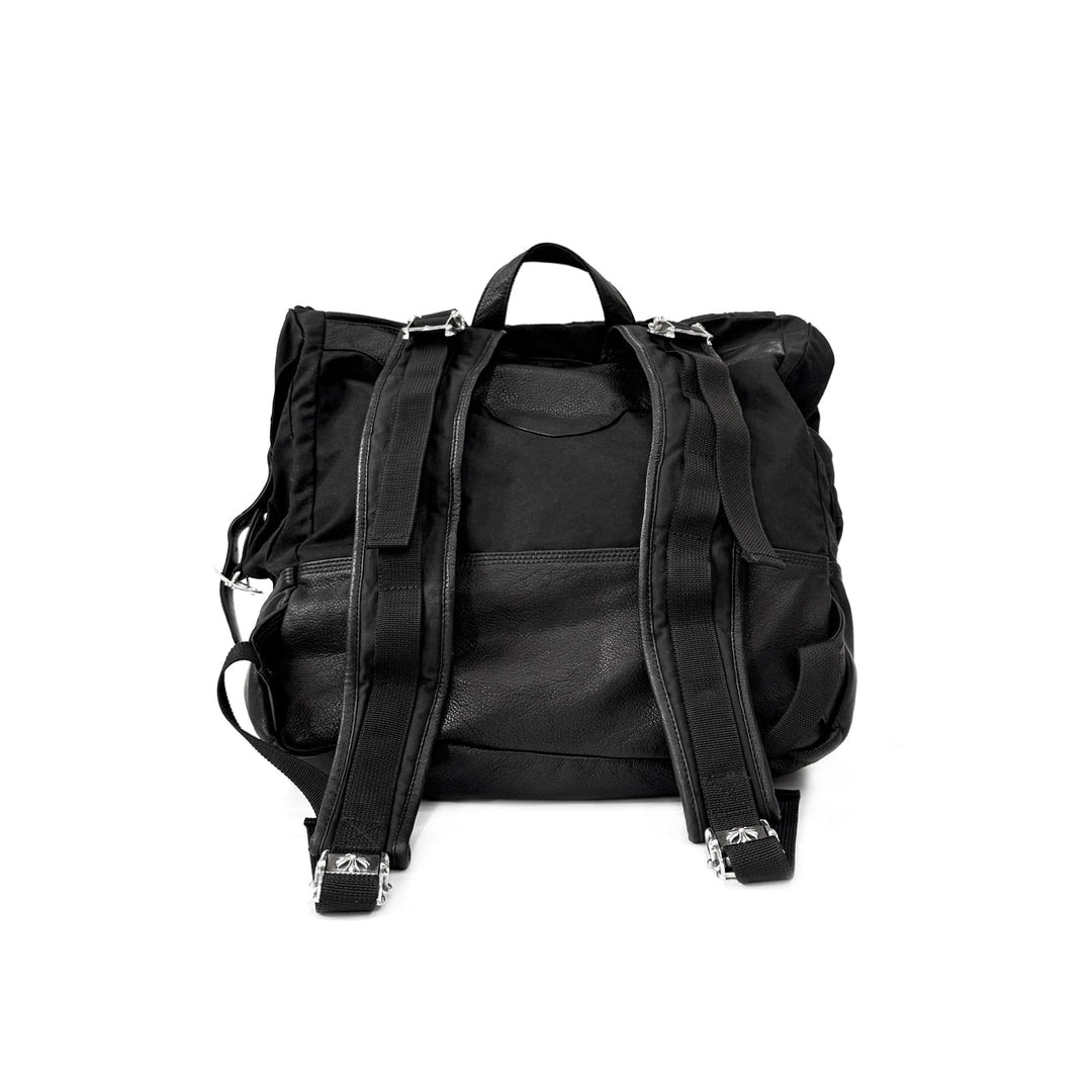 Chrome Hearts Cross Patch Leather Backpack - SHENGLI ROAD MARKET