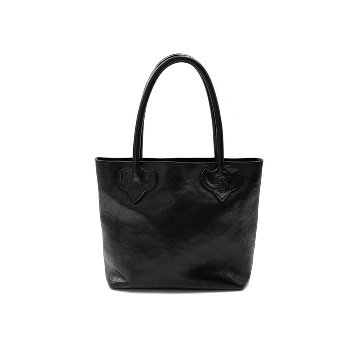 Chrome Hearts Cross Patch Leather Black Tote Bag - SHENGLI ROAD MARKET