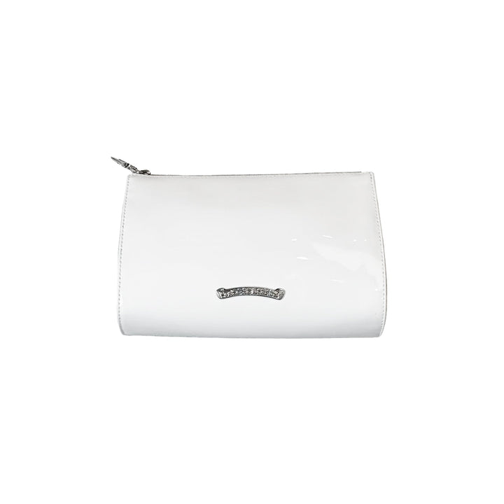 Chrome Hearts Cross Patch White Patent Zip Wallet - SHENGLI ROAD MARKET