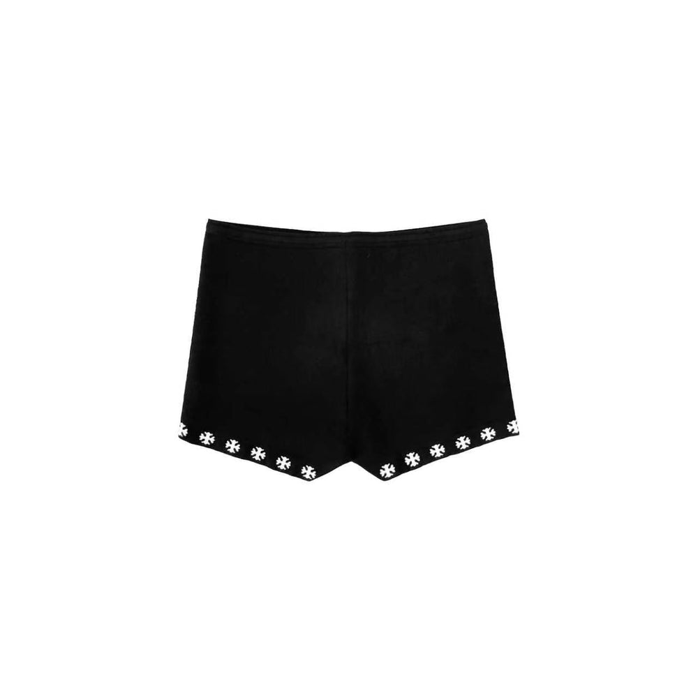 Chrome Hearts Cross-print Knit Drawstring Shorts - SHENGLI ROAD MARKET