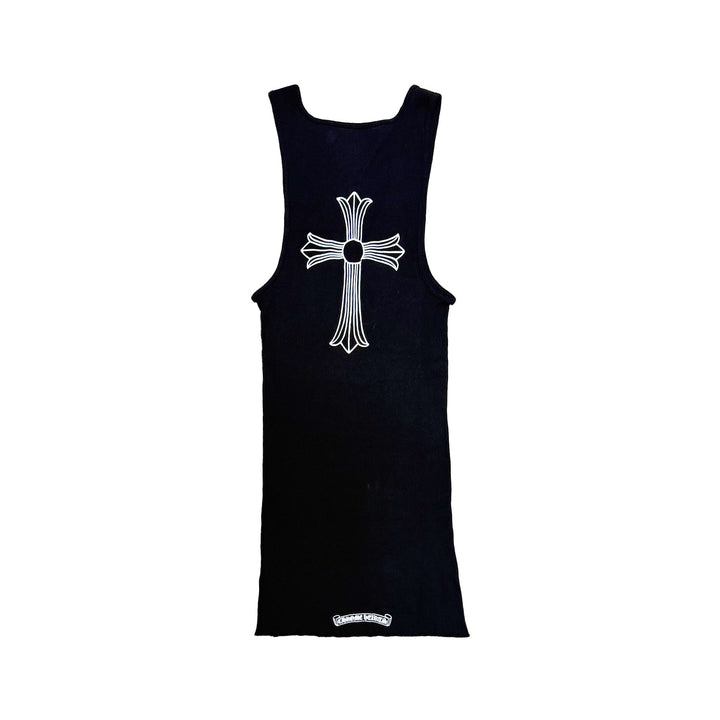 Chrome Hearts Cross T - Bar Black Tank Top - SHENGLI ROAD MARKET