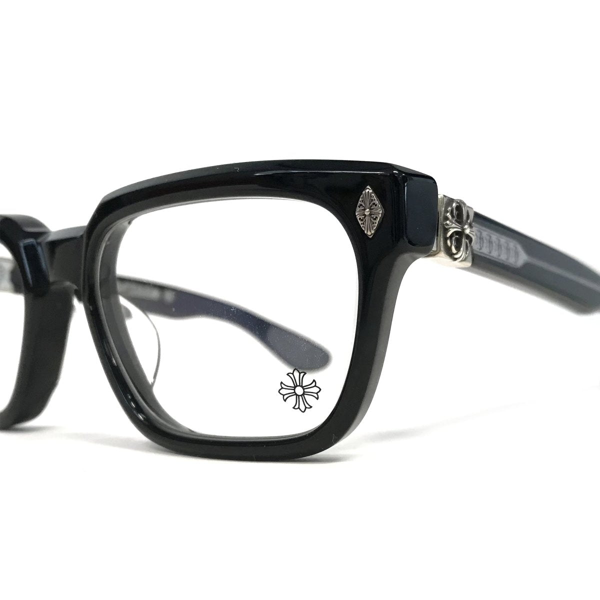 £~Dagulas~£ 　Chrome Hearts Chrome Hearts Sunglasses EVACULATION Size 44 22 133 Gold