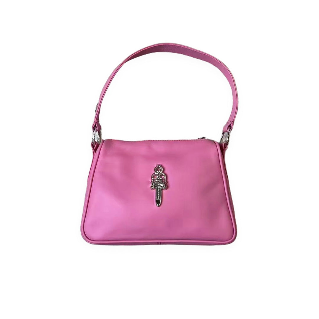 Chrome Hearts Dagger Peach Pink Leather Chicken Nugget Bag - SHENGLI ROAD MARKET
