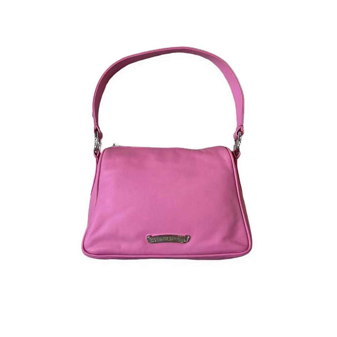 Chrome Hearts Dagger Peach Pink Leather Chicken Nugget Bag - SHENGLI ROAD MARKET