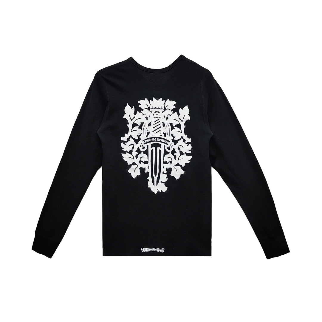 Chrome Hearts Dagger Waffle Thermal Long Sleeve Shirt - SHENGLI ROAD MARKET