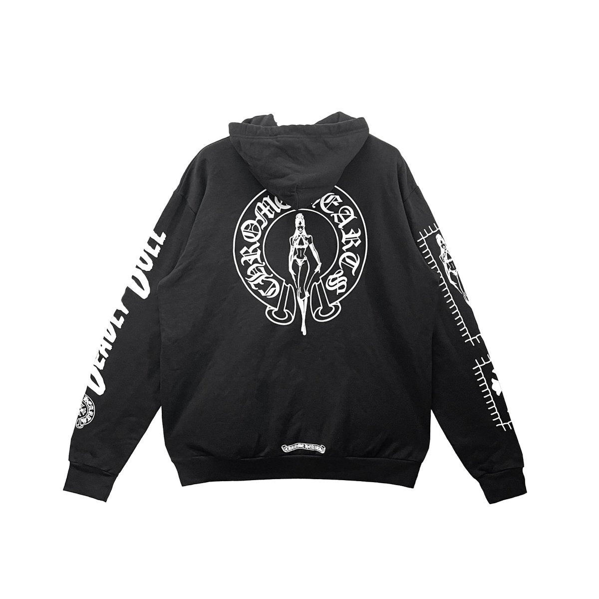 Chrome Hearts Deadly Doll Comic Horseshoe Hoodie - SHENGLI ROAD MARKET