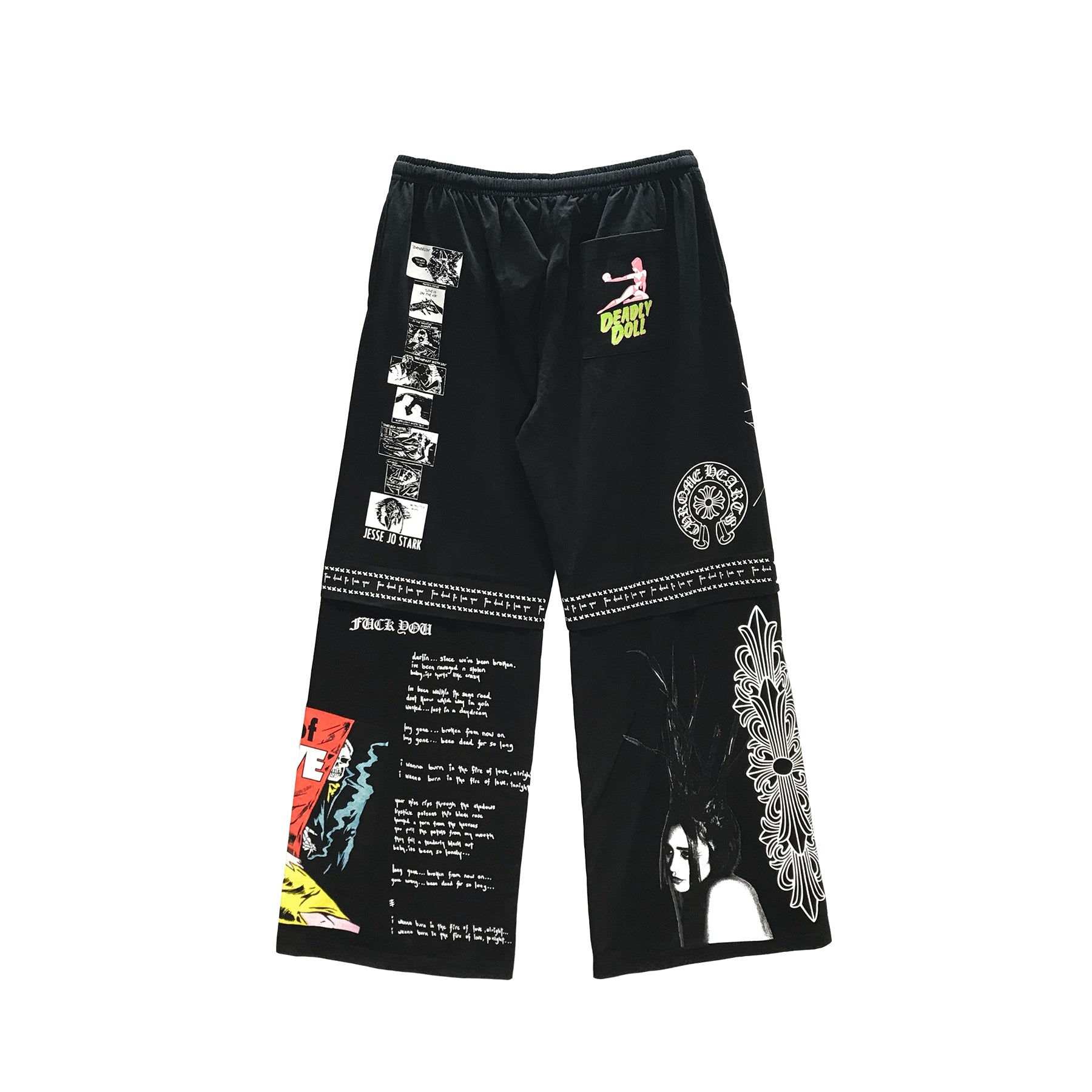 Chrome Hearts Deadly Doll Comic Loose Pants - SRM – SHENGLI ROAD