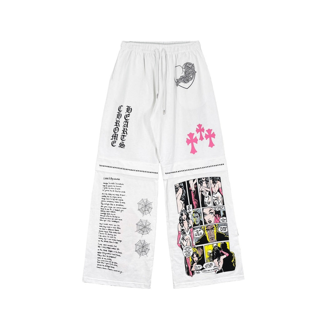 Chrome Hearts × Deadly Doll コラボパンツ CHROME HEARTS クロムハーツ DEADLY DOLL スウェット パンツ