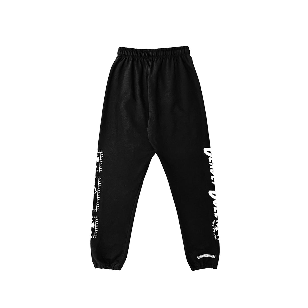 Chrome Hearts Deadly Doll Horseshoe Logo Sweatpants - SHENGLI ROAD MARKET