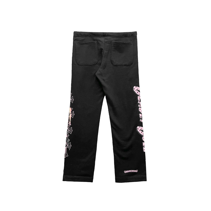 Chrome Hearts Deadly Doll Pink Comic Girl Pants - SHENGLI ROAD MARKET