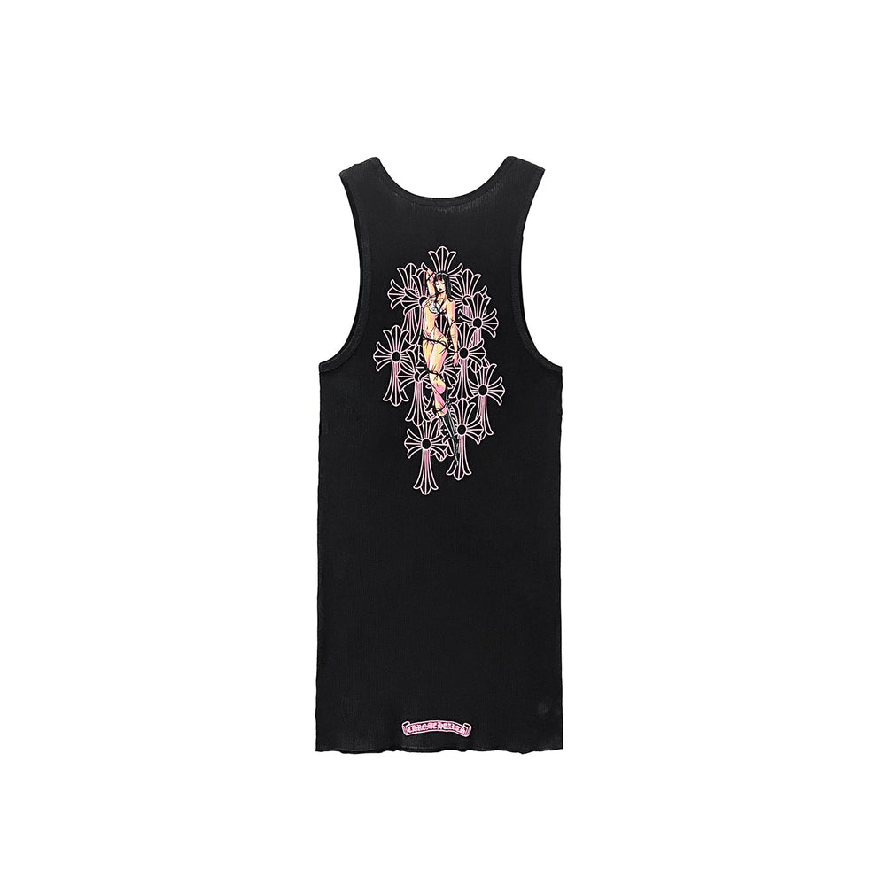 Chrome Hearts Deadly Doll Rib Tank Top - SHENGLI ROAD MARKET