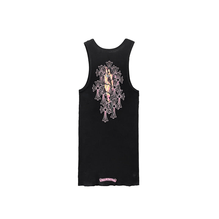 Chrome Hearts Deadly Doll Rib Tank Top - SHENGLI ROAD MARKET