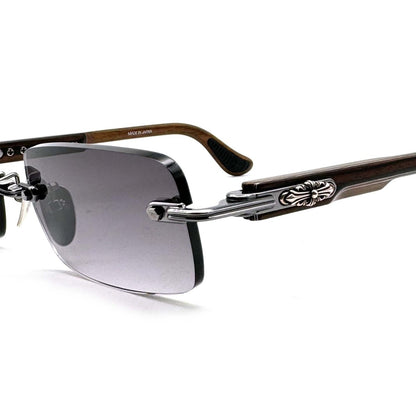 Chrome Hearts DEEP I Gunmetal Wood Ebony Walnut - SHENGLI ROAD MARKET