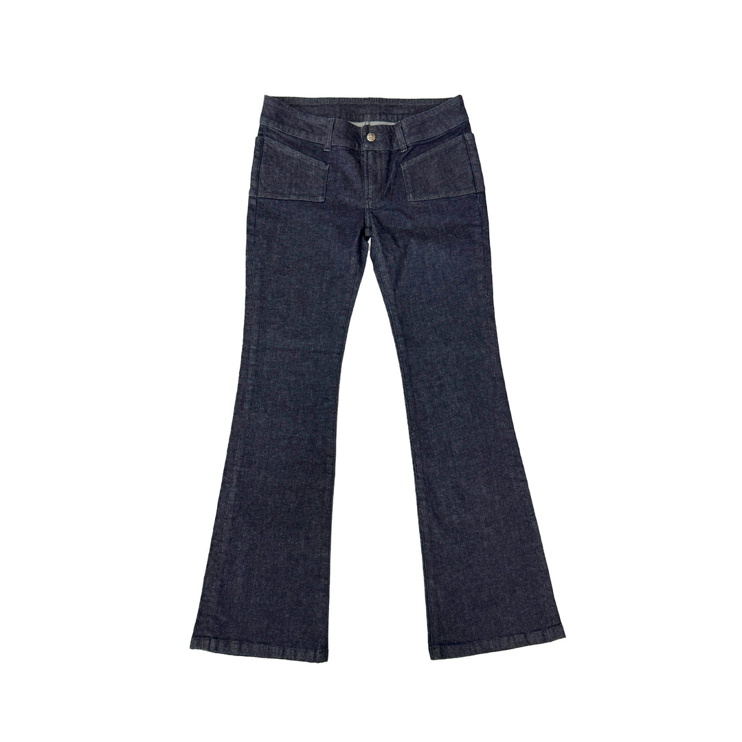 Chrome Hearts Denim Flared Pants - SHENGLI ROAD MARKET