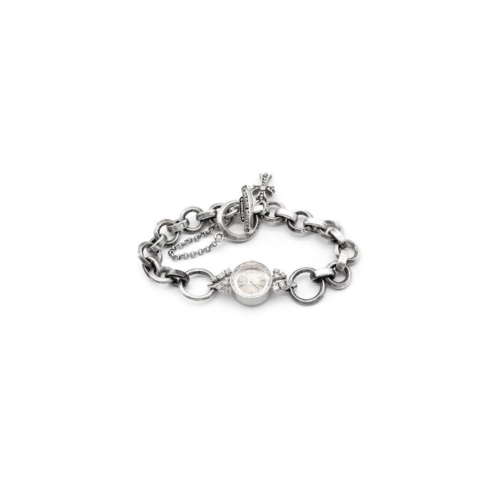 Chrome Hearts Diamond Babyfat Chain Geneva Watch - SHENGLI ROAD MARKET
