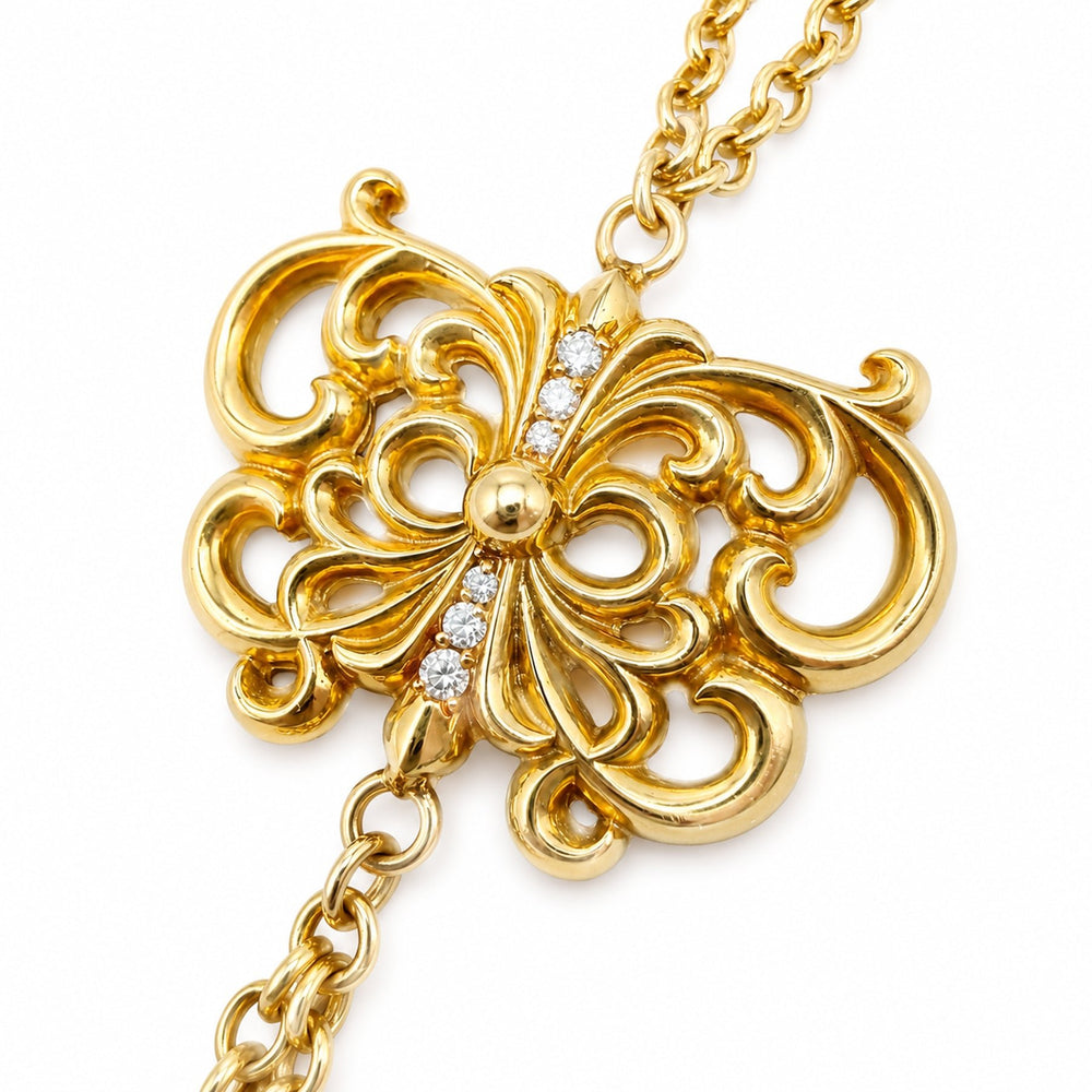 Chrome Hearts Diamond Butterfly Ring Bracelet - SHENGLI ROAD MARKET