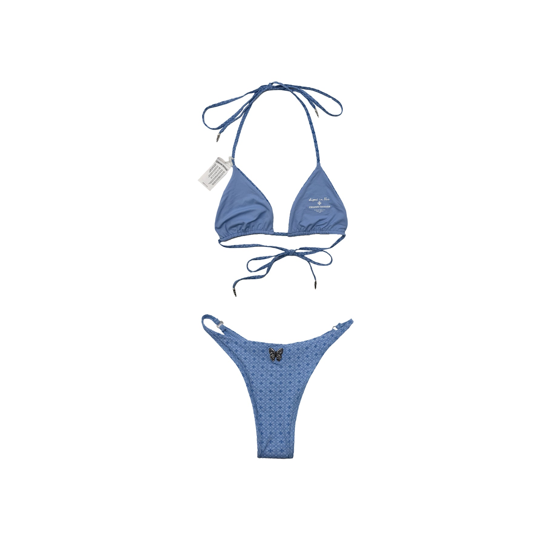 CHROME HEARTS ビキニ　水着　swimwear Chrome Hearts Dipped In Blue Bikini - SRM – SHENGLI ROAD MARKET