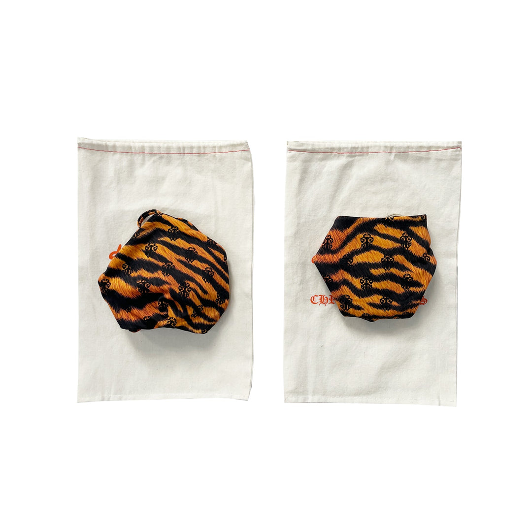 Chrome Hearts Dipped in Blue Tiger Print Dagger Bikini Set - SHENGLI ROAD MARKET