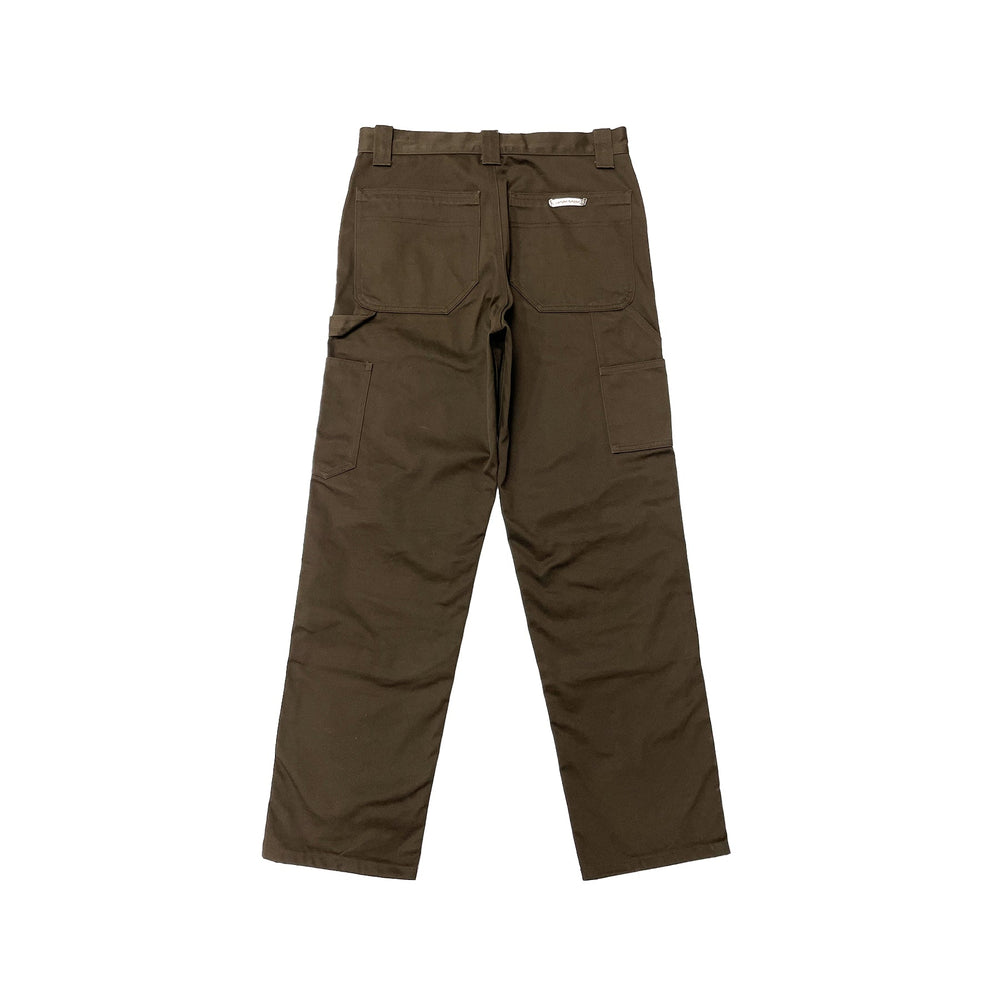 Chrome Hearts Double Knee Brown Carpenter Pants - SHENGLI ROAD MARKET