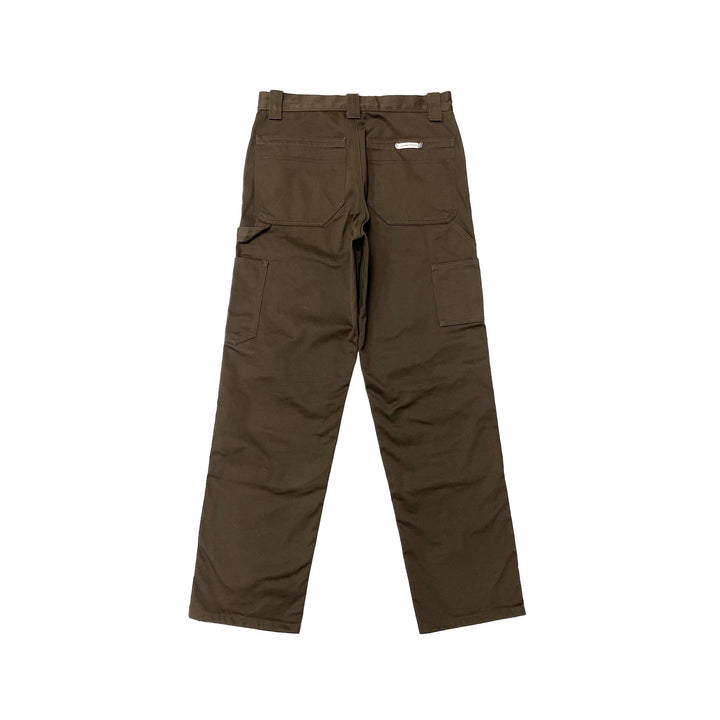 Chrome Hearts Double Knee Brown Carpenter Pants - SHENGLI ROAD MARKET