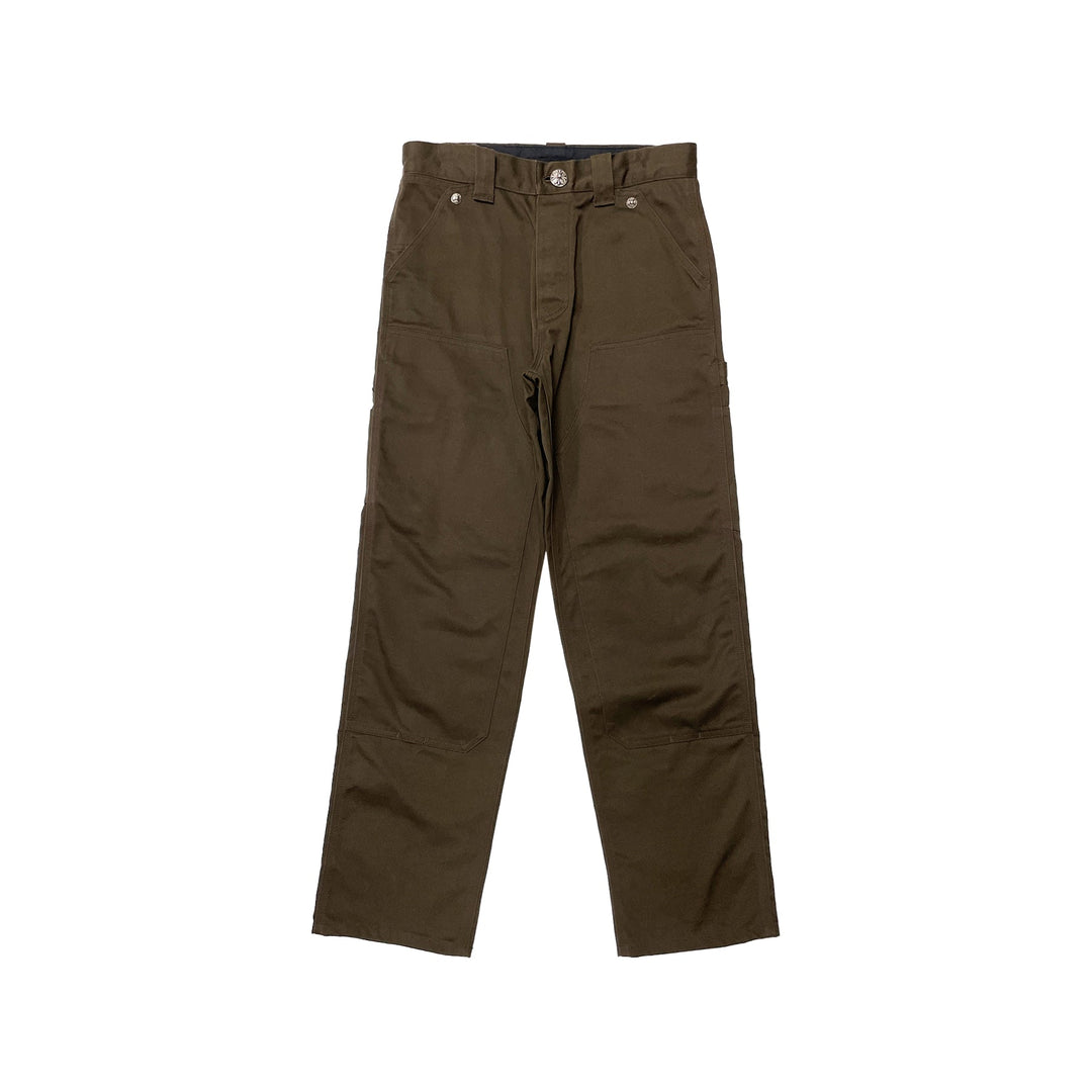 Chrome Hearts Double Knee Brown Carpenter Pants - SHENGLI ROAD MARKET