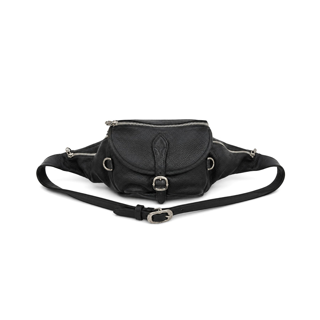 Chrome Hearts Drawstring Leather Shoulder Bag - SHENGLI ROAD MARKET