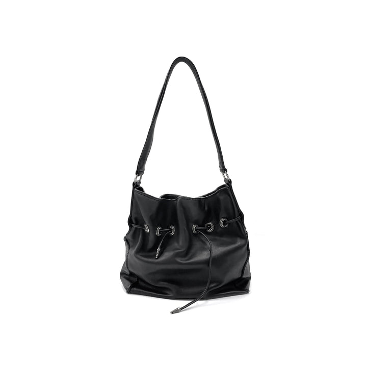 Chrome Hearts Drawstring Leather Shoulder Bag - SHENGLI ROAD MARKET