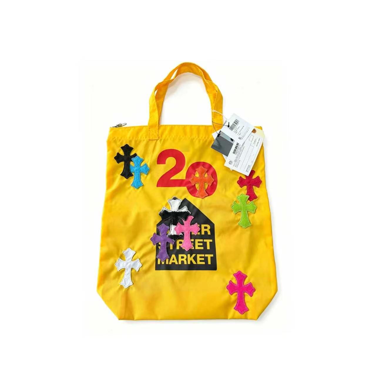 Chrome Hearts DSM 20th Anniversary Cross Patch Tote Bag - SRM