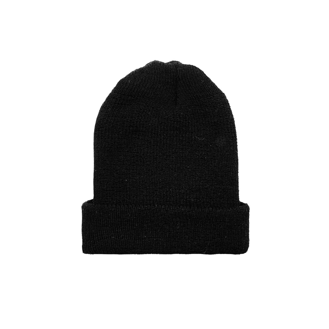 Chrome Hearts DSM Embroidered Horseshoe Black Cashmere Beanie - SHENGLI ROAD MARKET