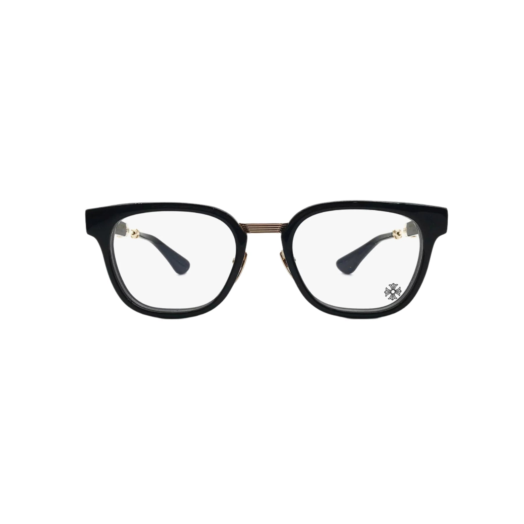 ひえしょう　CHROME HEARTS DUCK BUTTER メガネ Chrome Hearts DUCK BUTTER BK/GP Glasses Frame – SHENGLI ROAD MARKET