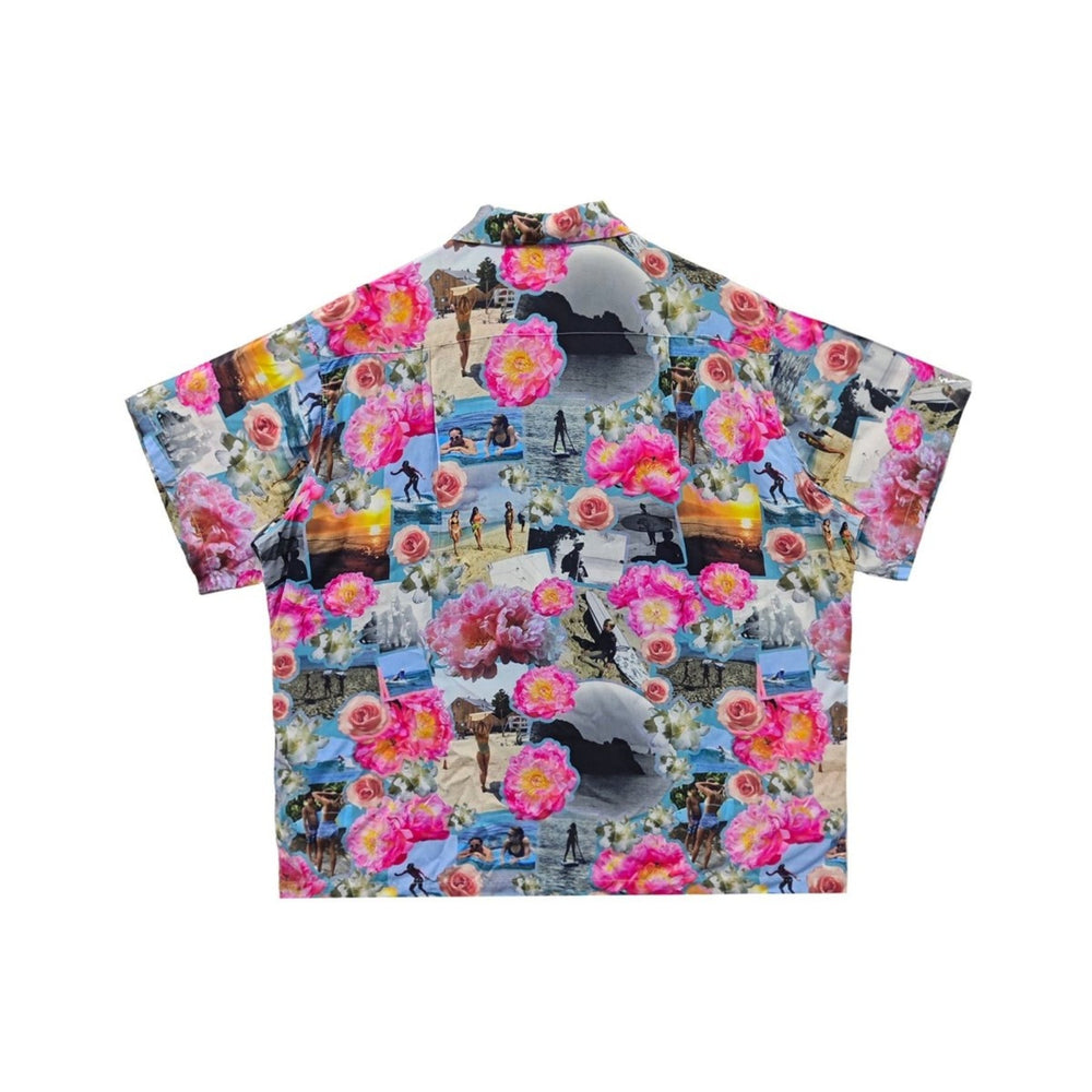 Chrome Hearts Edition Hawaii Floral Silk Short Sleeve Shirt - SHENGLI ROAD MARKET